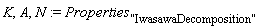 K, A, N := Properties["IwasawaDecomposition"]