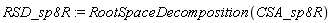 RSD_sp8R := RootSpaceDecomposition(CSA_sp8R)