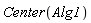 Center(Alg1)
