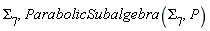 Sigma[7], ParabolicSubalgebra(Sigma[7], P)