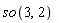 so(3, 2)