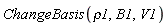 ChangeBasis(rho1, B1, V1)