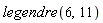 legendre(6, 11)