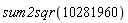 sum2sqr(10281960)