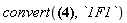 convert(hypergeom([], [c], z), `1F1`)