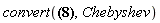 convert(GegenbauerC(a, 1, z), Chebyshev)
