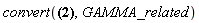 convert(WhittakerW(-1/2+(1/2)*a, (1/2)*a, z)*z^a*hypergeom([a], [1+a], -z), GAMMA_related)