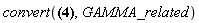convert(z^a*KummerU(1, 1+a, z)/exp(z)+z*hypergeom([1, 1, 1, 1], [2, 2, 2], z), GAMMA_related)