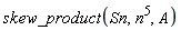 skew_product(Sn, n^5, A)