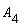A[4]