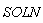 SOLN