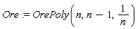 Ore := OrePoly(n, n-1, 1/n)