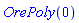 OrePoly(0)