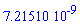 0.721510e-8