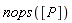 nops([P])