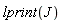 lprint(J)