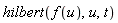 hilbert(f(u), u, t)