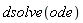 dsolve(ode)
