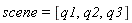 scene = [q1, q2, q3]