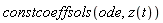 constcoeffsols(ode, z(t))