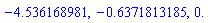 -4.536168981, -.6371813185, 0.