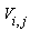 V[i, j]