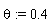 theta := .4