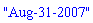 module () export monthDay, month, year, format, ModulePrint; option record; end module