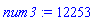 num3 := 12253