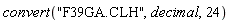 convert("F39GA.CLH", decimal, 24)