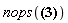 nops([``, ``])