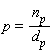 p = n[p]/d[p]