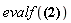 evalf(data2 := [2, 3, 5])