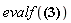 evalf([2., 3., 5.])