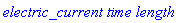 electric_current*time*length