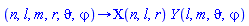 proc (n, l, m, r, `&vartheta;`, `&varphi;`) options operator, arrow; CHI(n, l, r)*Y(l, m, `&vartheta;`, `&varphi;`) end proc