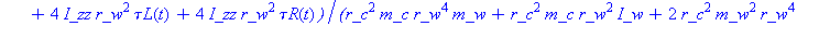 (Typesetting:-mprintslash)([{diff(x(t), `$`(t, 2)) = -sin(theta(t))*(diff(theta(t), t))*v(t)+cos(theta(t))*(diff(v(t), t)), diff(y(t), `$`(t, 2)) = cos(theta(t))*(diff(theta(t), t))*v(t)+sin(theta(t))...