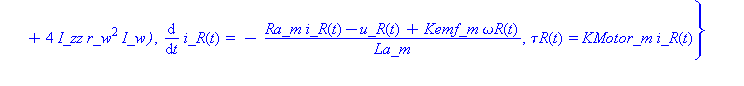 (Typesetting:-mprintslash)([{diff(x(t), `$`(t, 2)) = -sin(theta(t))*(diff(theta(t), t))*v(t)+cos(theta(t))*(diff(v(t), t)), diff(y(t), `$`(t, 2)) = cos(theta(t))*(diff(theta(t), t))*v(t)+sin(theta(t))...