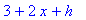 3+2*x+h