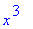 x^3