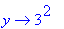 proc (y) options operator, arrow; 3^2 end proc
