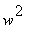 w^2