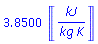 3.849952078*Units:-Unit(kJ/(kg*K))