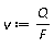 v := Units:-Standard:-`*`(Q, Units:-Standard:-`/`(F))