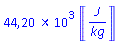 44201.77112*Units:-Unit(J/kg)