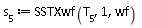 s[5] := SSTXwf(T[5], 1, wf)