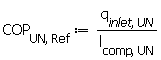 COP[UN, Ref] := Units:-Standard:-`*`(q[inlet, UN], Units:-Standard:-`/`(l[comp, UN]))