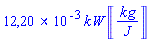 0.1219569826e-1*kW*Units:-Unit(kg/J)