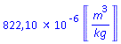 0.8220990714e-3*Units:-Unit(m^3/kg)
