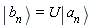 "| b[n] >=U | a[n] >"